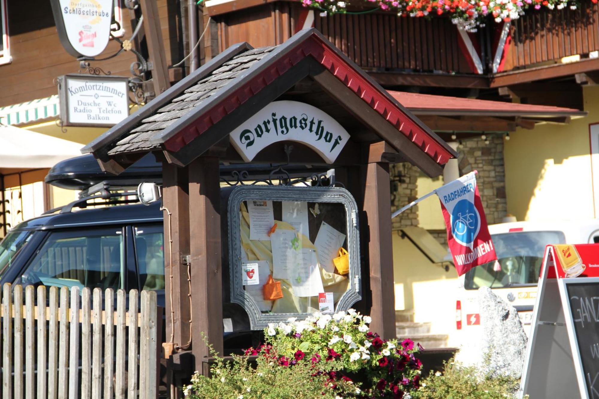 Hotel Dorfgasthof Schloesslstube Stuhlfelden Esterno foto