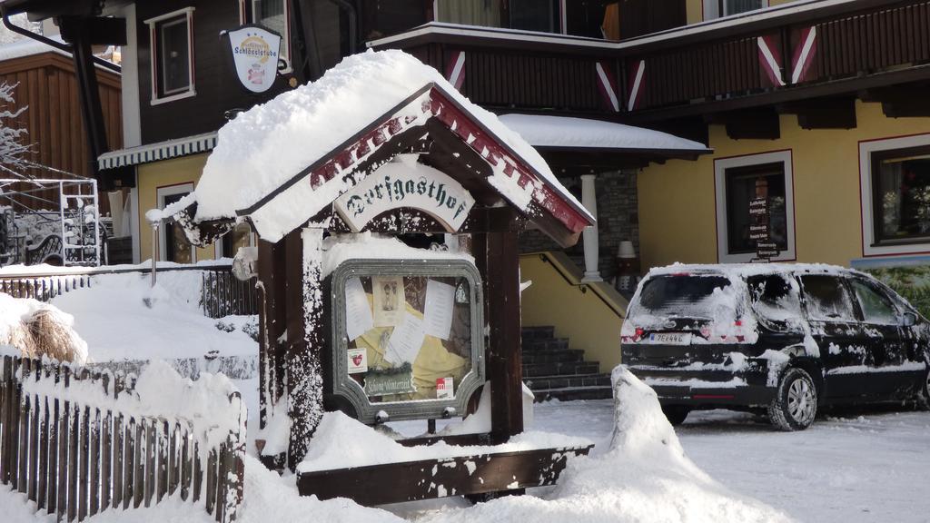 Hotel Dorfgasthof Schloesslstube Stuhlfelden Esterno foto